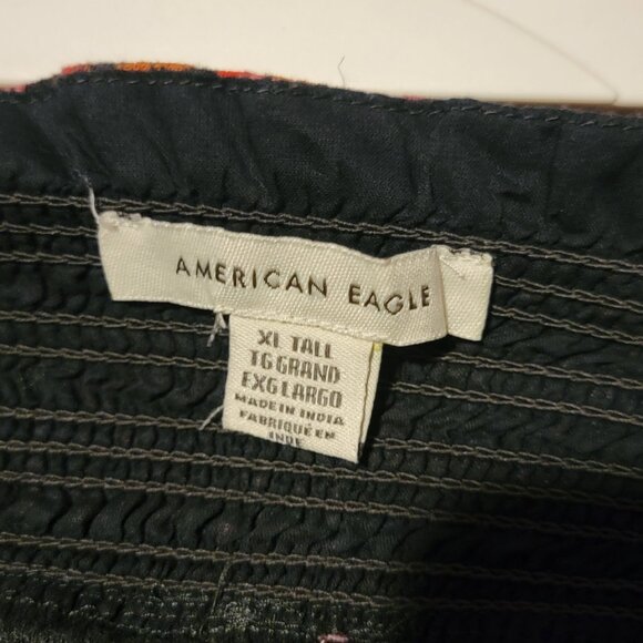 American Eagle Flower Mini Dress XL Tall - Picture 4 of 5